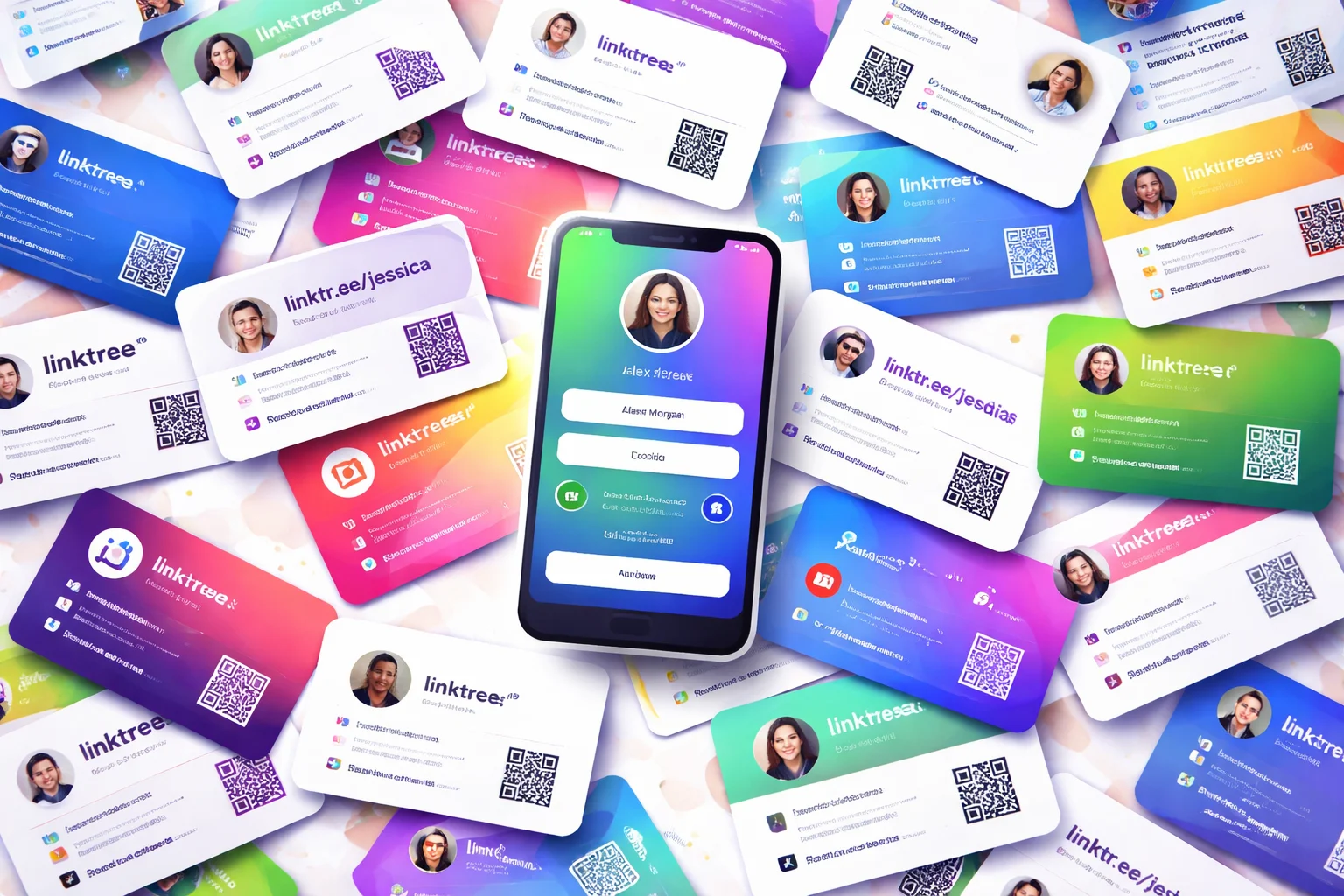 TabMe Preview - Digital Business Card Examples